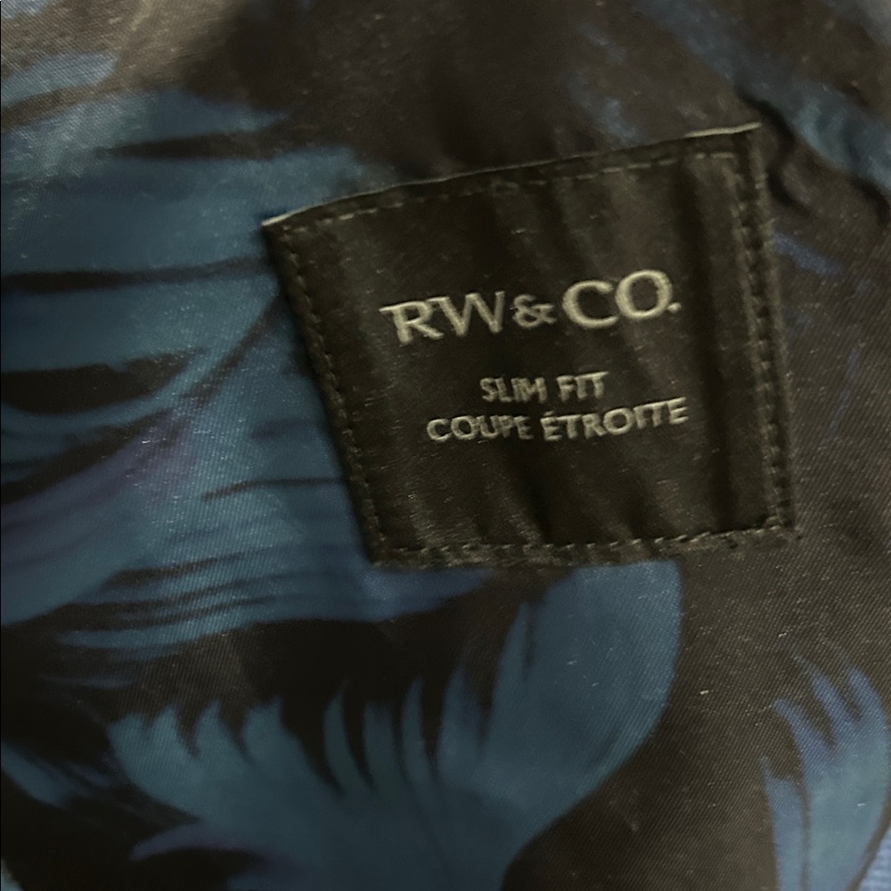RW&Co slim fit blue blazer - Picture 2 of 5